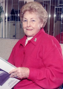 Arlene Sitterly holding paperwork