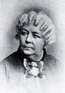 Elizabeth Cady Stanton portrait wearing period dress