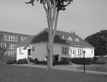 Exterior shot of museum building