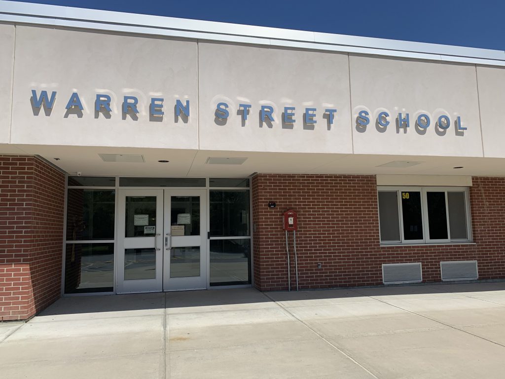 front entrance of warren street school