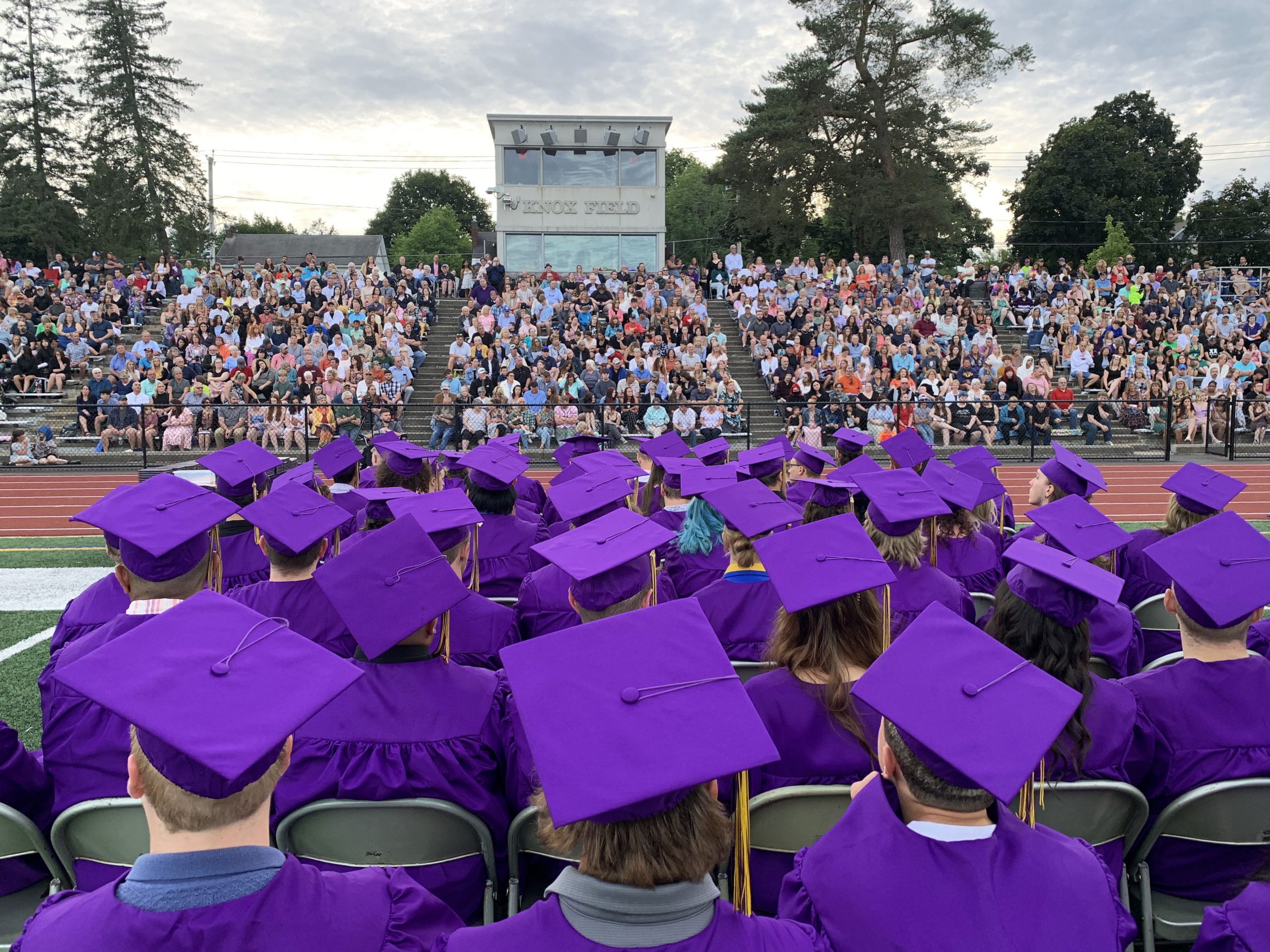 image of students at graduation